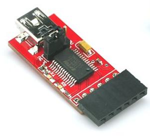 用于Arduino编程和串行通信的外部USB到TTL转换器板