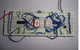 电路板显示系统电路原型